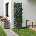 Trellis mit Spike Grau 43 x 6 x 165 cm PP