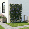 Trellis mit Spike Weiß 99 x 6 x 165 cm PP