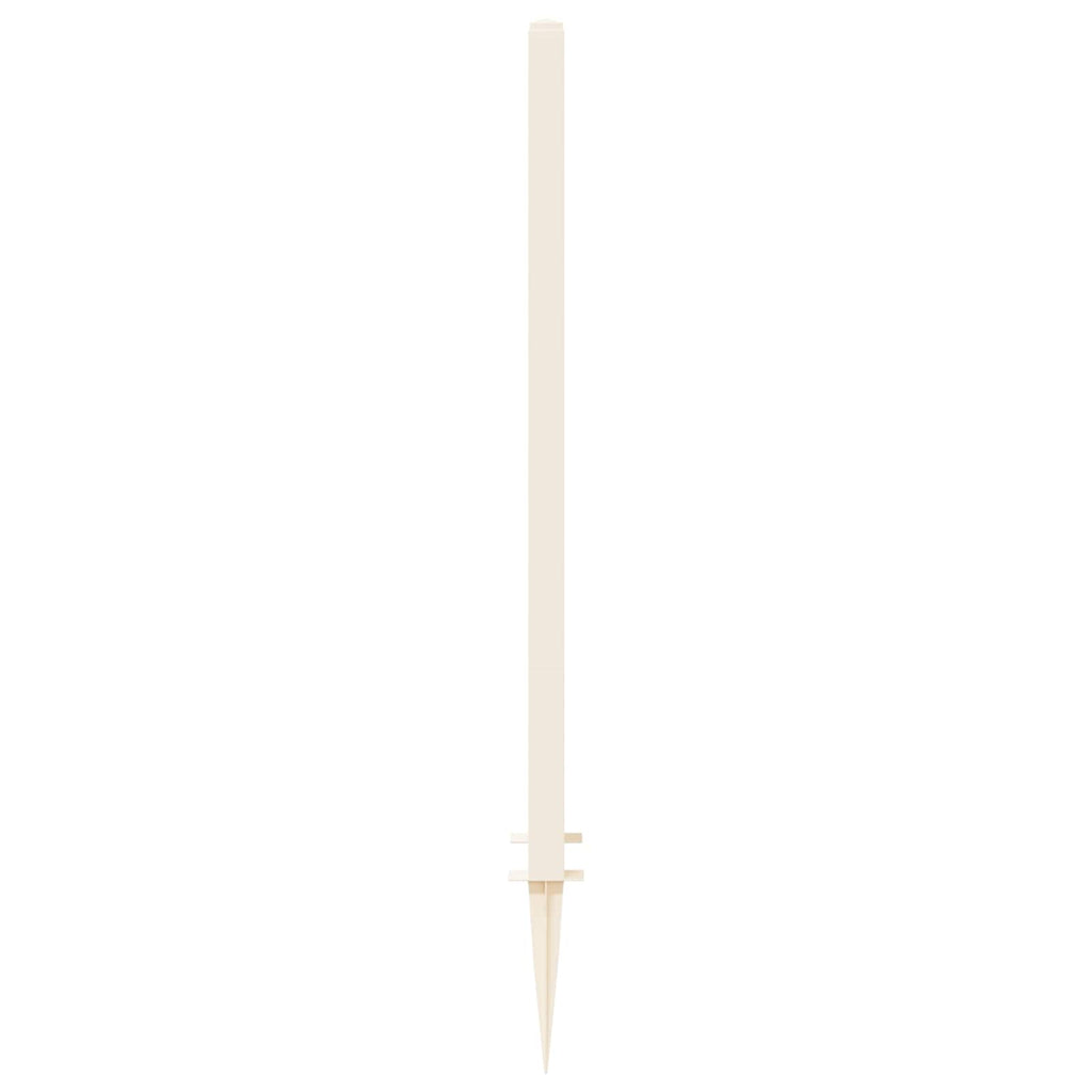 Trellis mit Spike Weiß 99 x 6 x 165 cm PP
