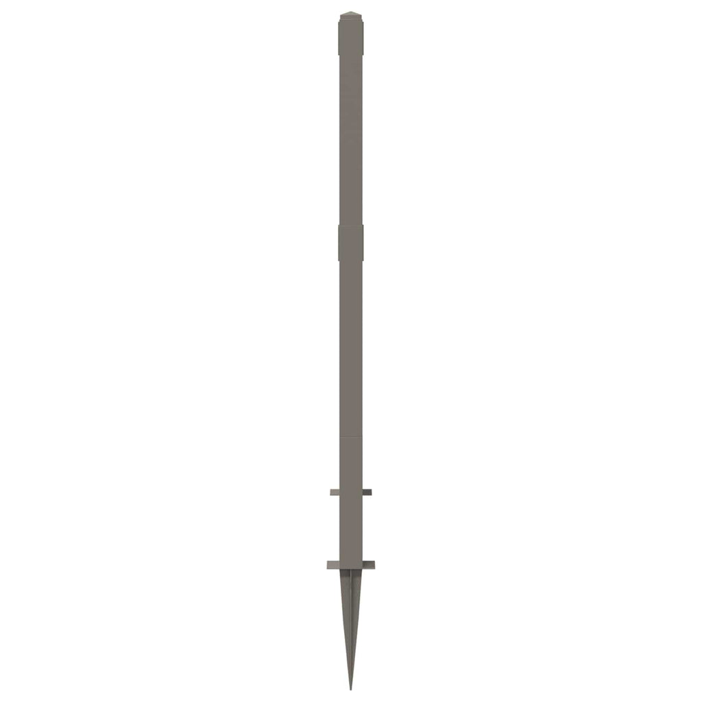 Trellis mit Spike Grau 99 x 6 x 165 cm PP