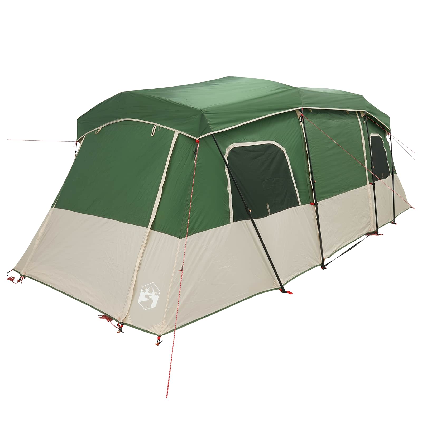 3 Personen 3-Personen Grün 185T Polyester mit PU-Beschichtung