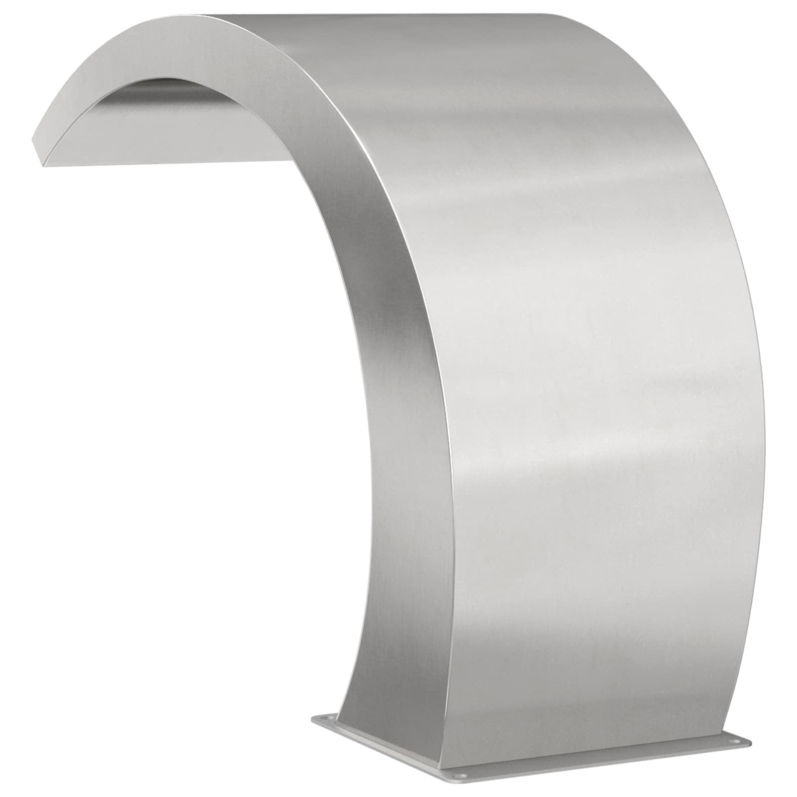 Poolbrunnen Silber 61 x 30 x 71 cm Edelstahl