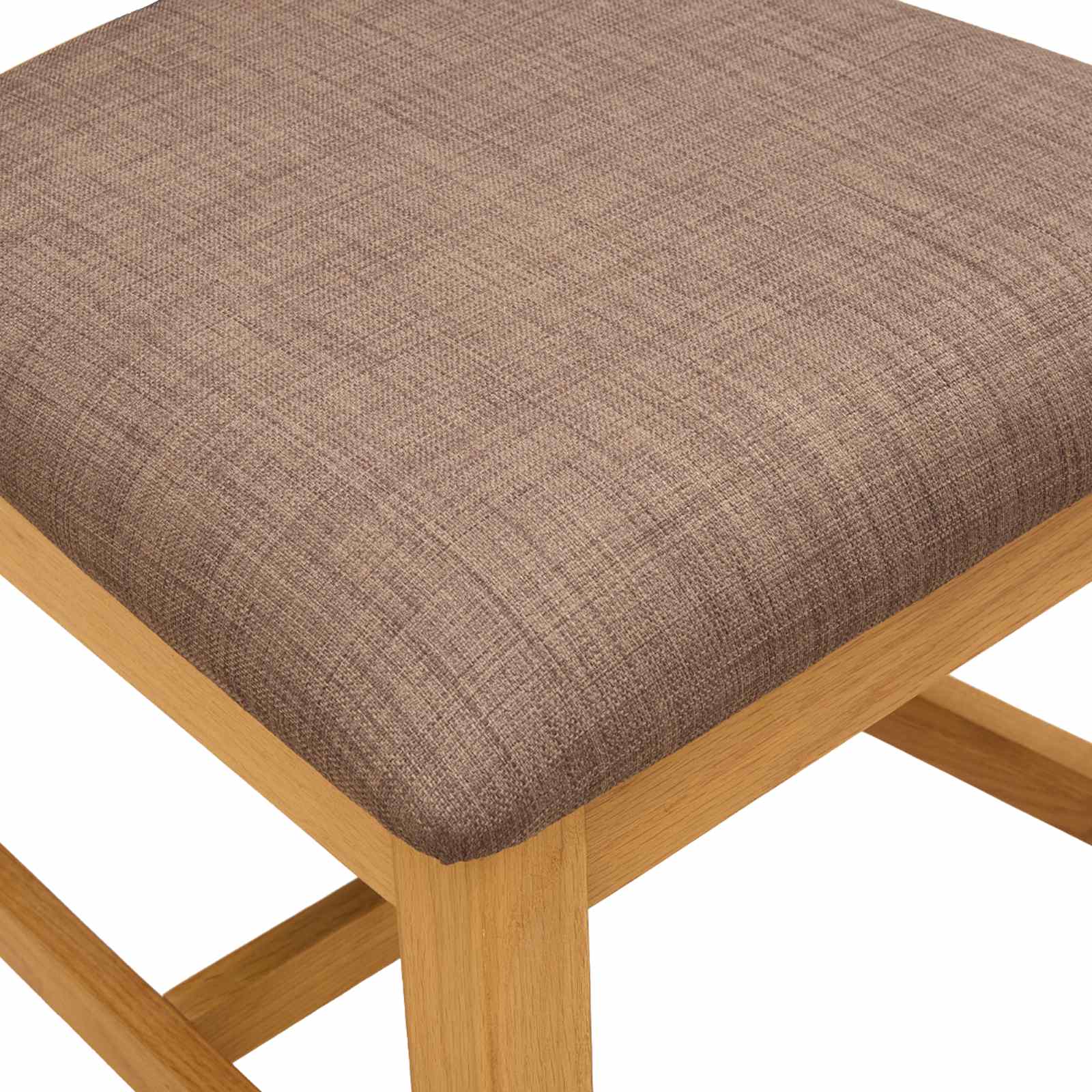 Esszimmerstuhl 2 pcs Massivholz Eiche Grau 45 x 59,5 x 100 cm