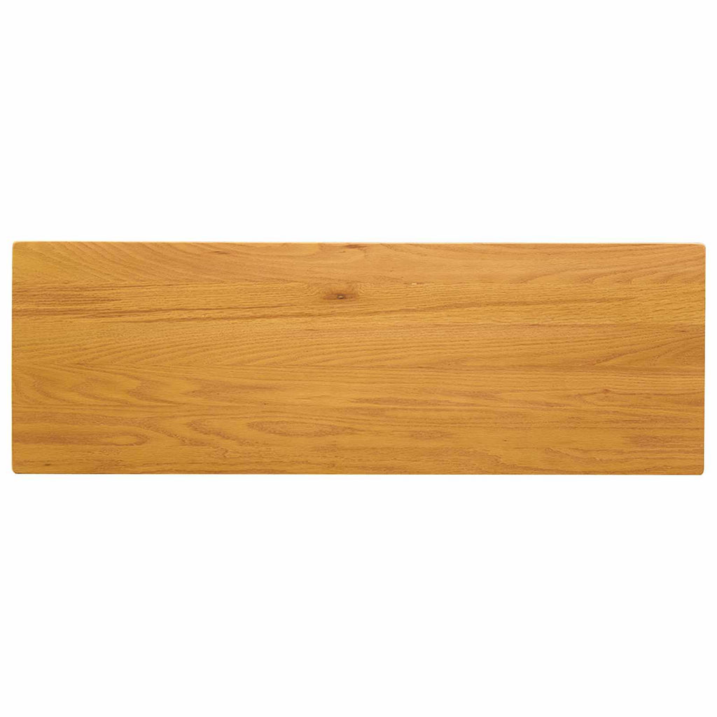 Esstischbank 95 x 32 x 45 cm Massivholz Eiche Natur