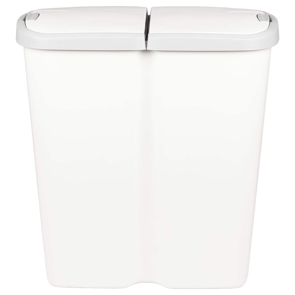 Mülltonne Weiß 48,5 x 28 x 51 cm PP