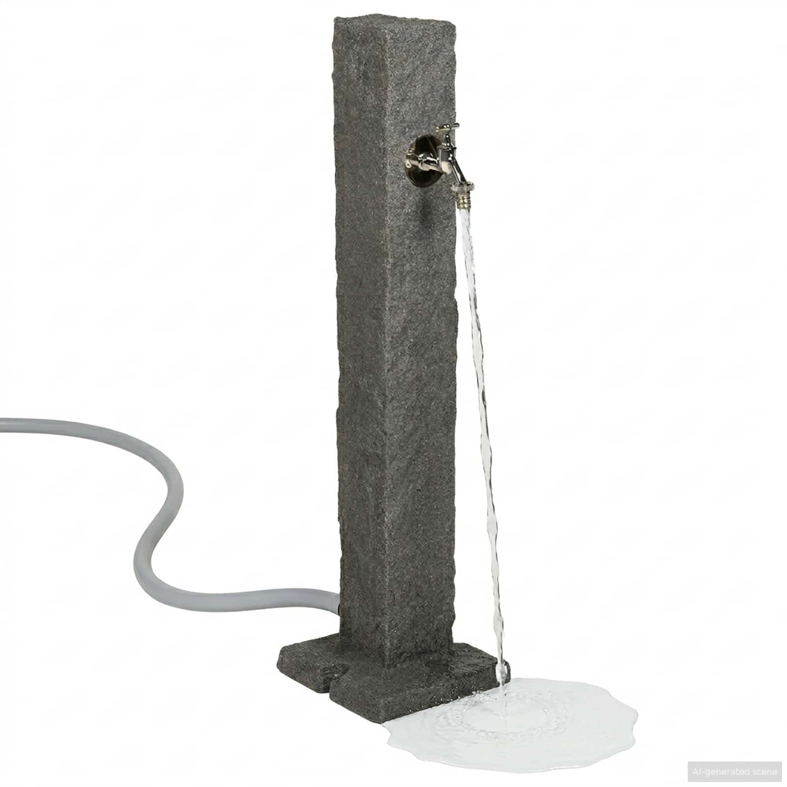 Garten-Tanker Anthrazit 26 x 26 x 98 cm PE