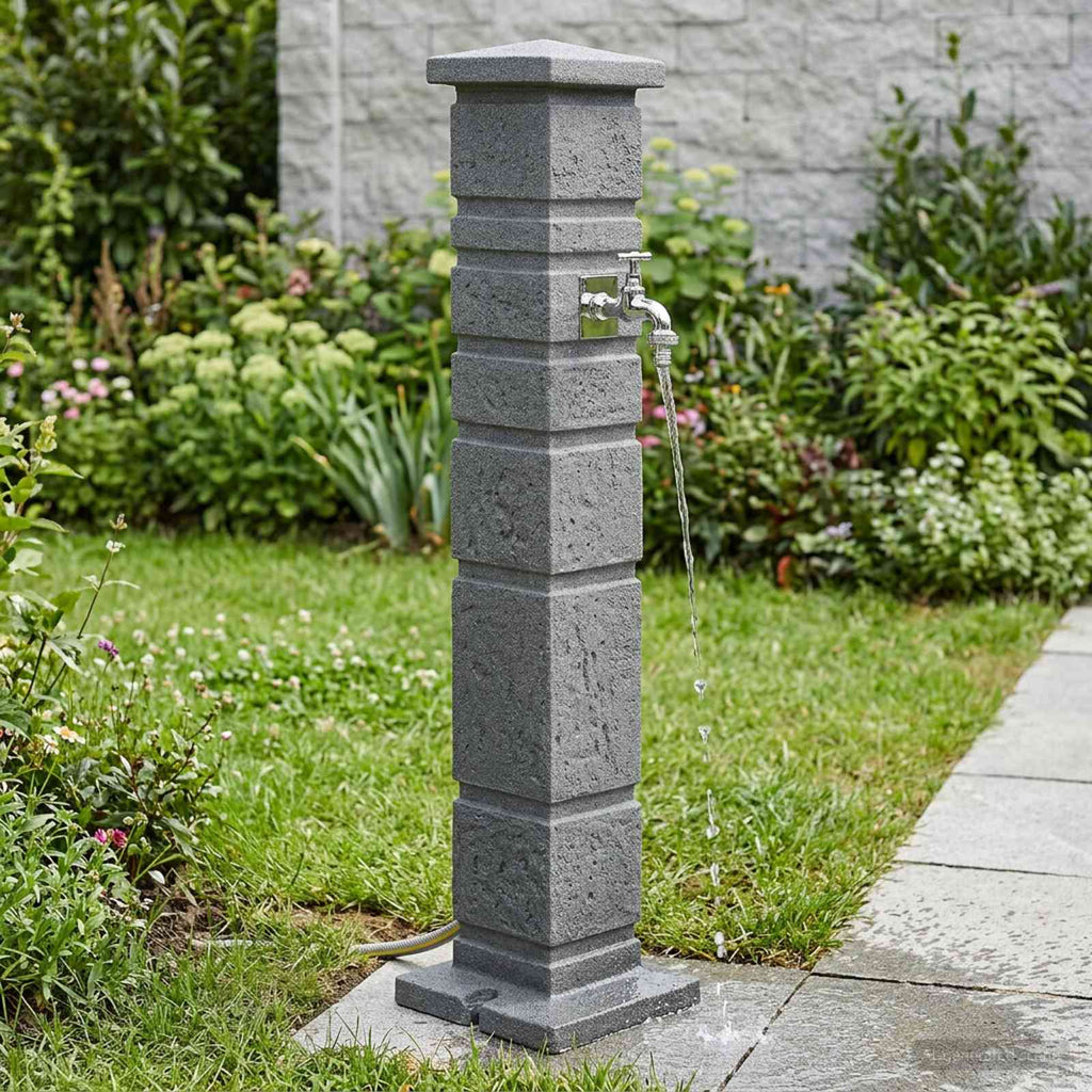 Garten-Tanker Anthrazit 26 x 26 x 101 cm PE