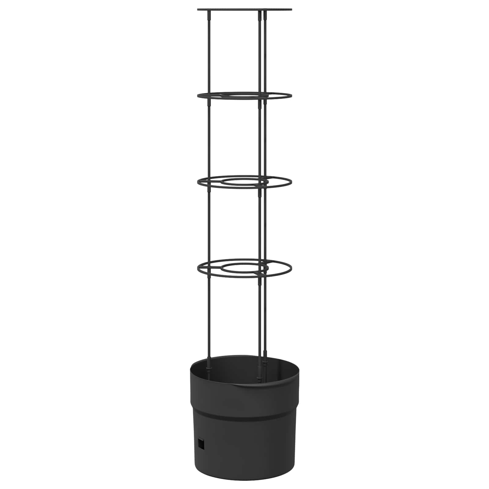 Tomatenaufzucht Schwarz Ø 32 x 127 cm PP