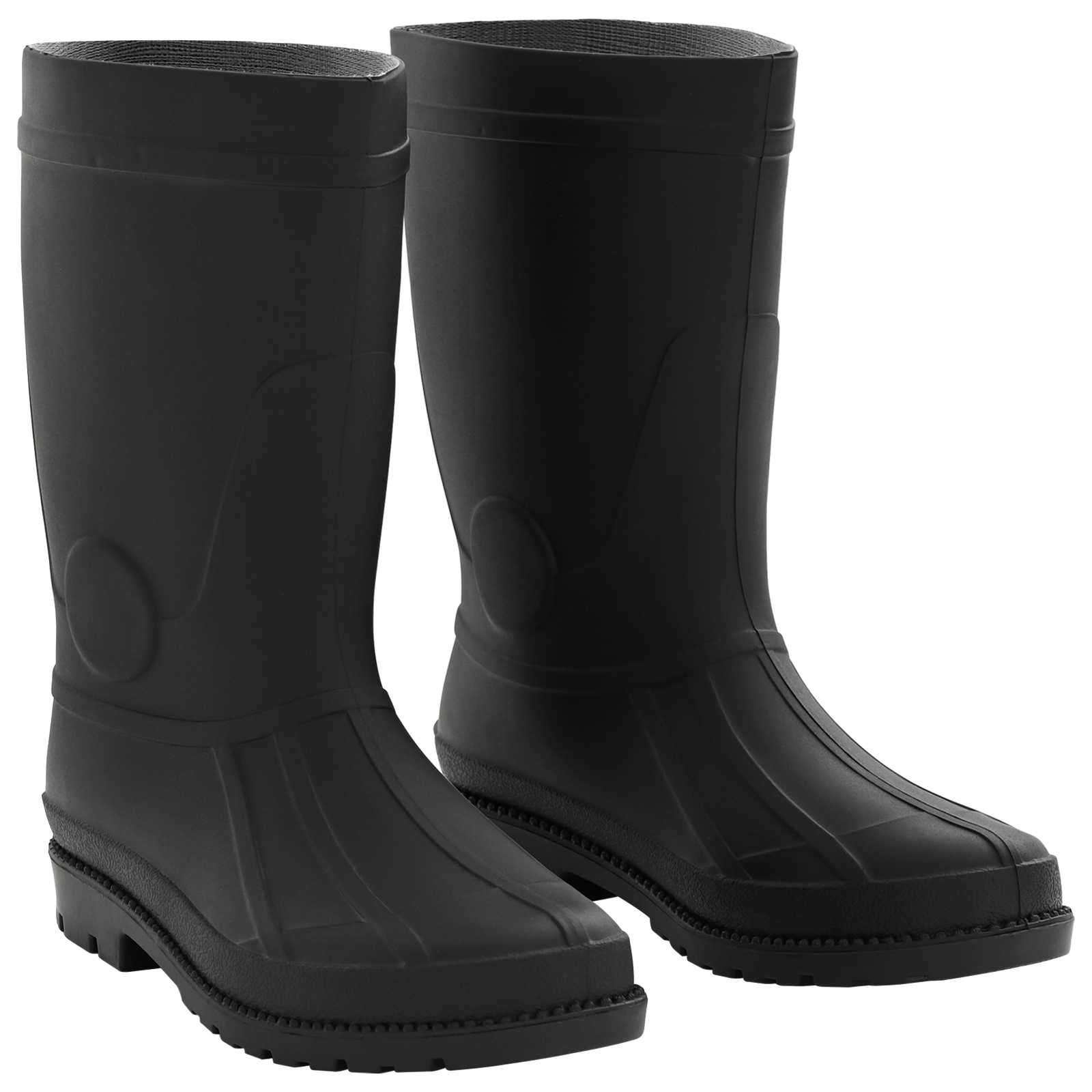 Regenstiefel PVC Größe 46 Schwarz