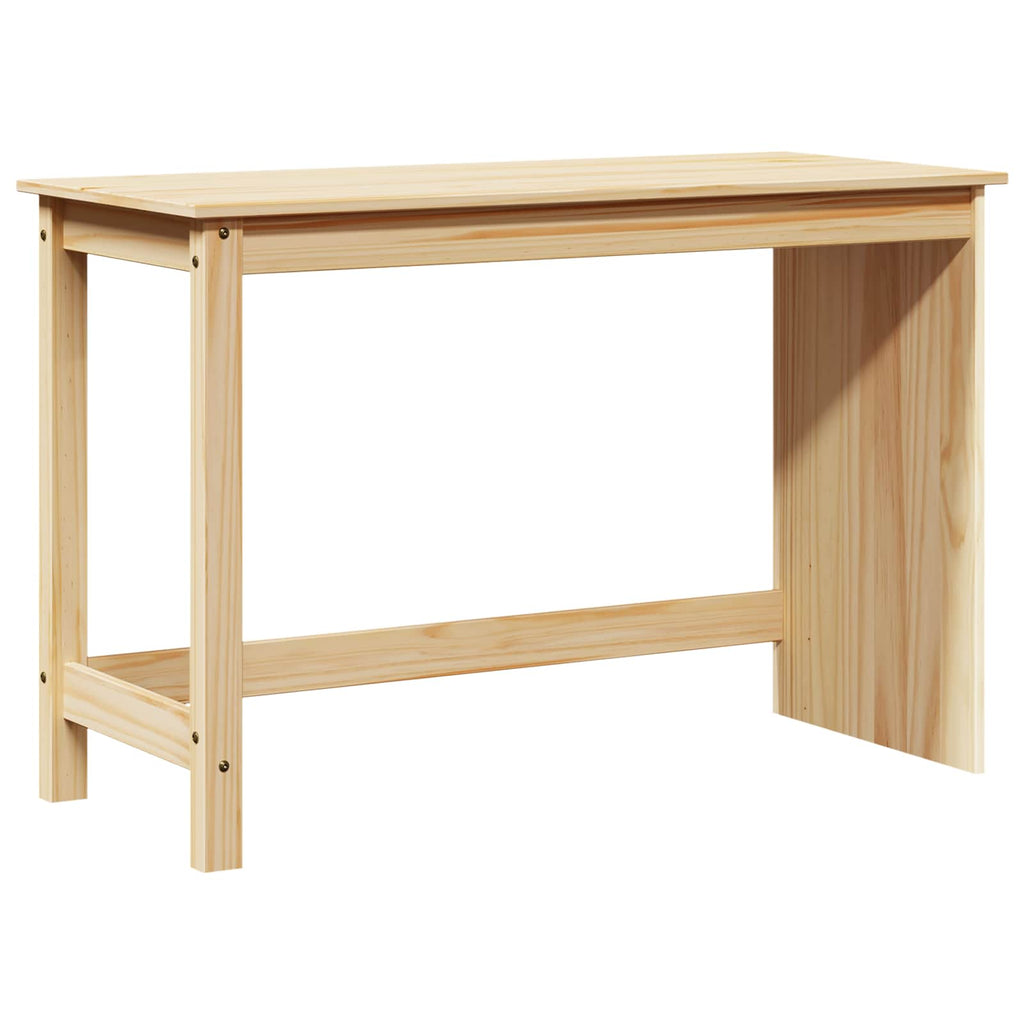 Desk und Rolling Cabinet Set MOSS 2 pcs Braun