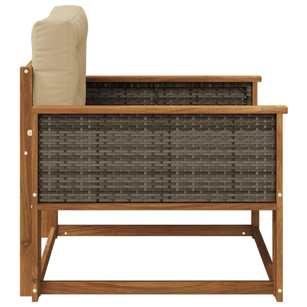 Outdoor Mittelsofa Natur