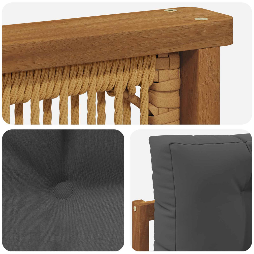 Outdoor Mittelsofa Natur