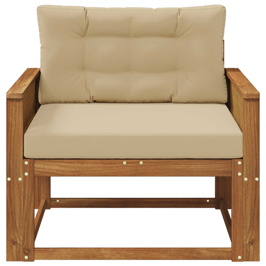 Outdoor Mittelsofa Natur