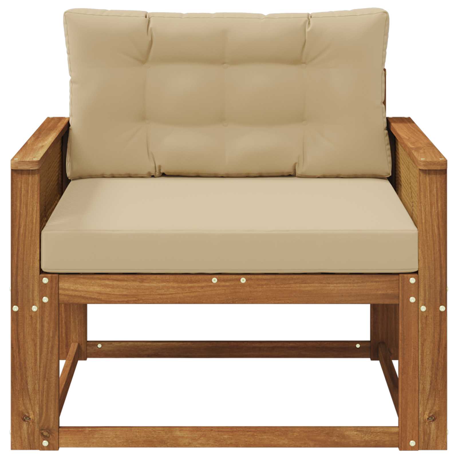 Outdoor Mittelsofa Natur