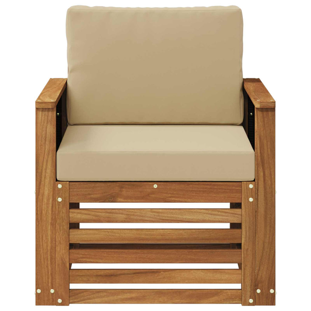 Outdoor Mittelsofa Natur