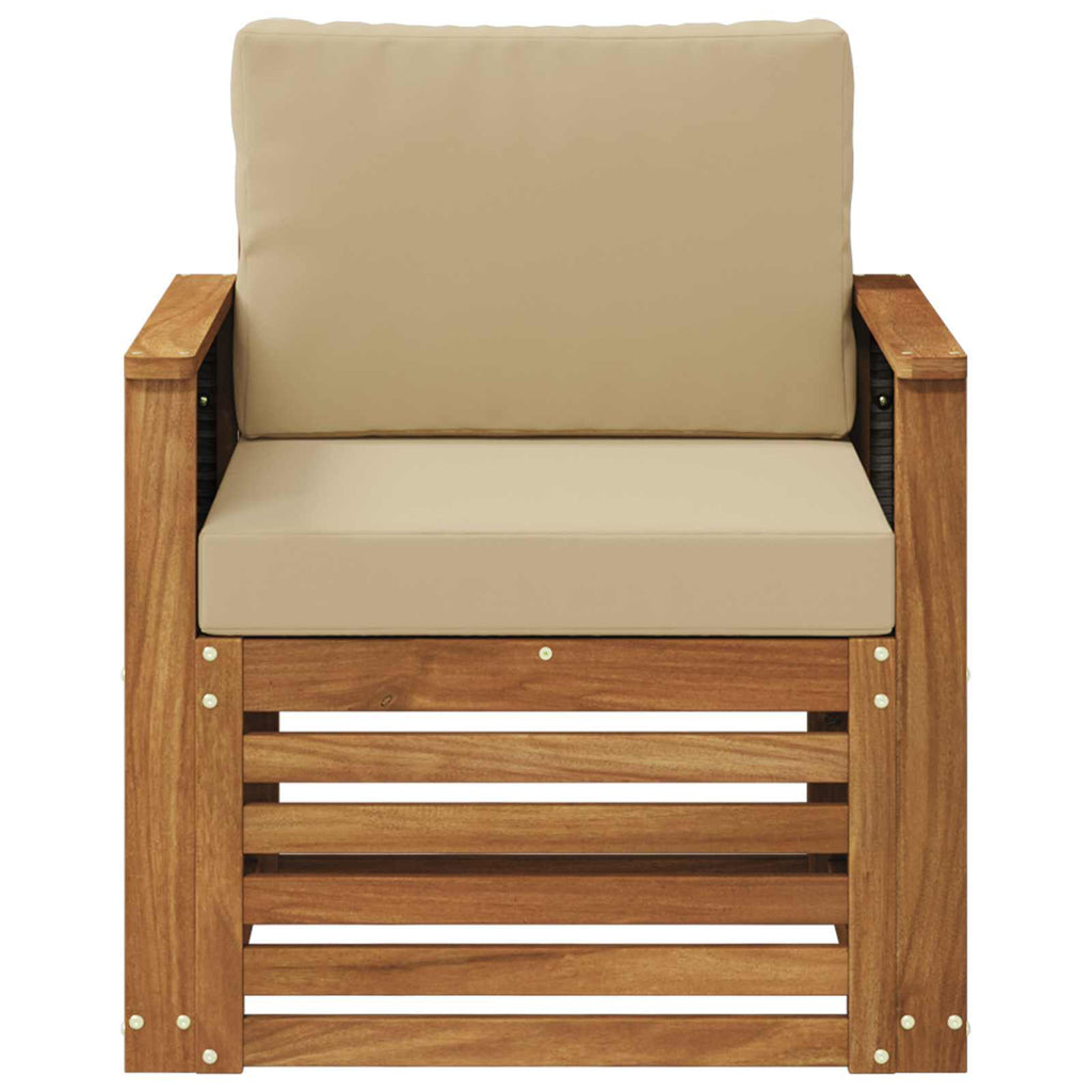 Outdoor Mittelsofa Natur