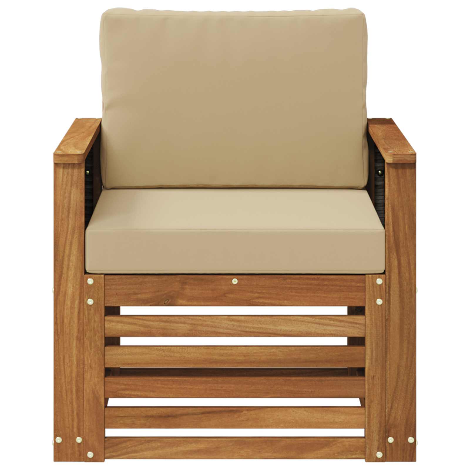 Outdoor Mittelsofa Natur