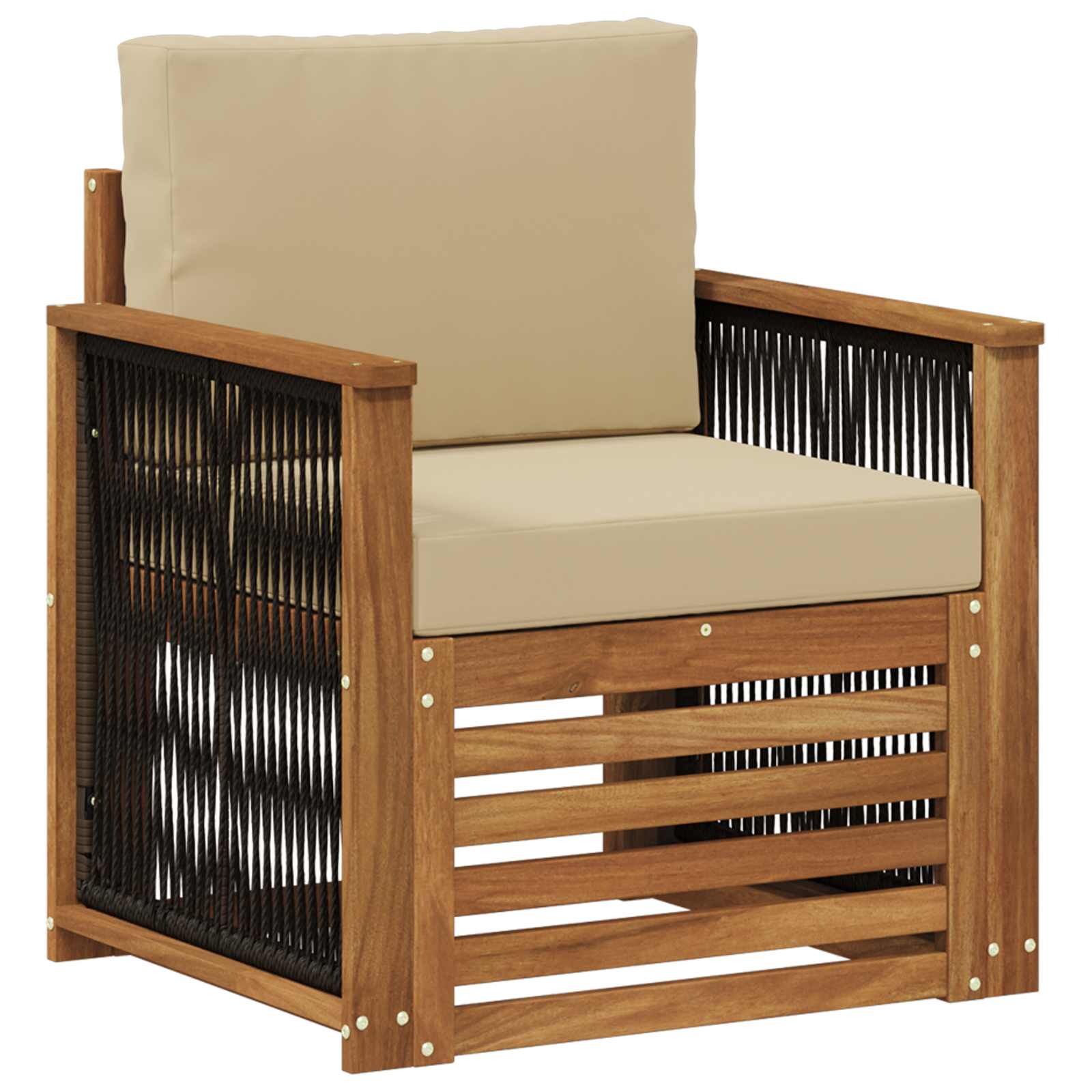 Outdoor Mittelsofa Natur