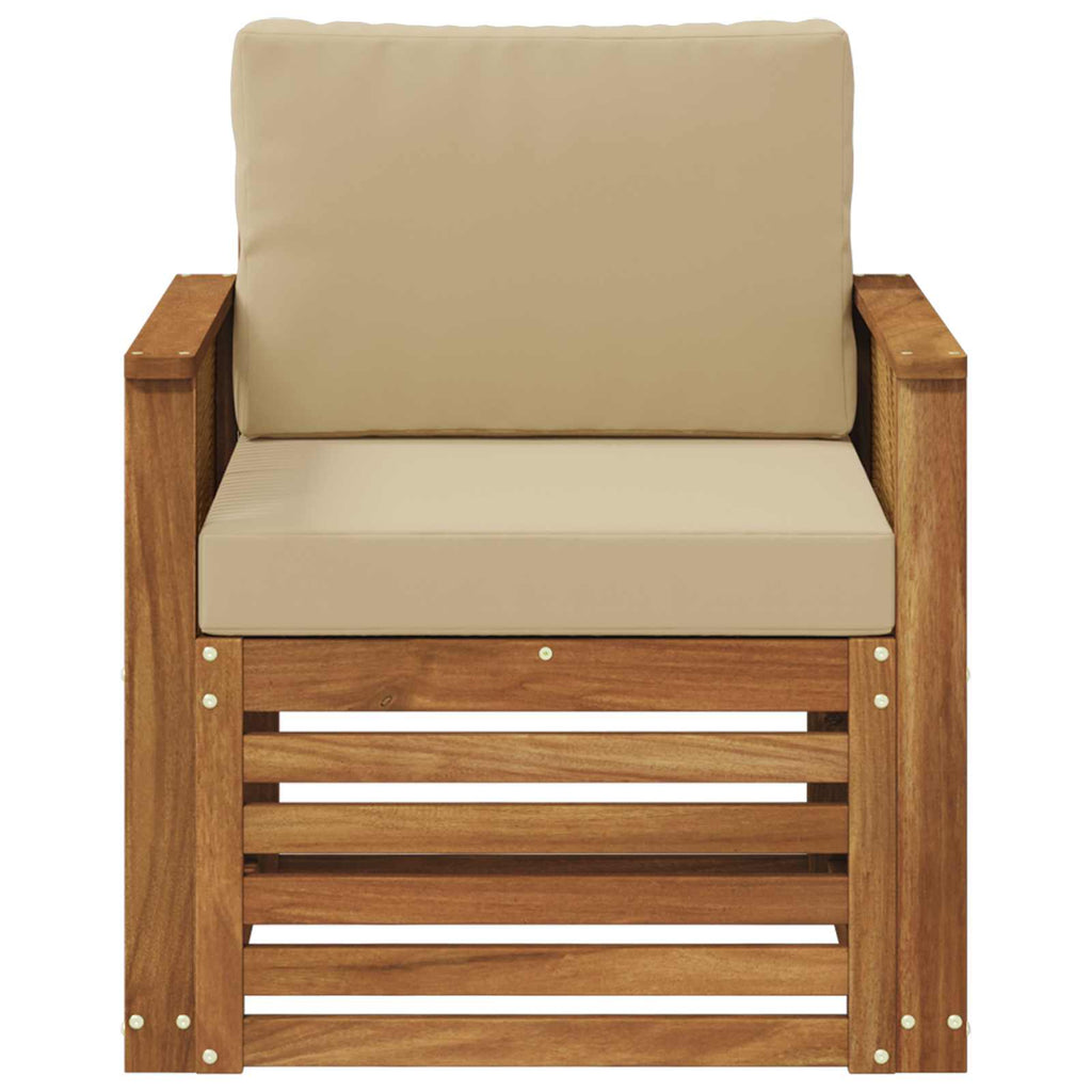 Outdoor Mittelsofa Natur