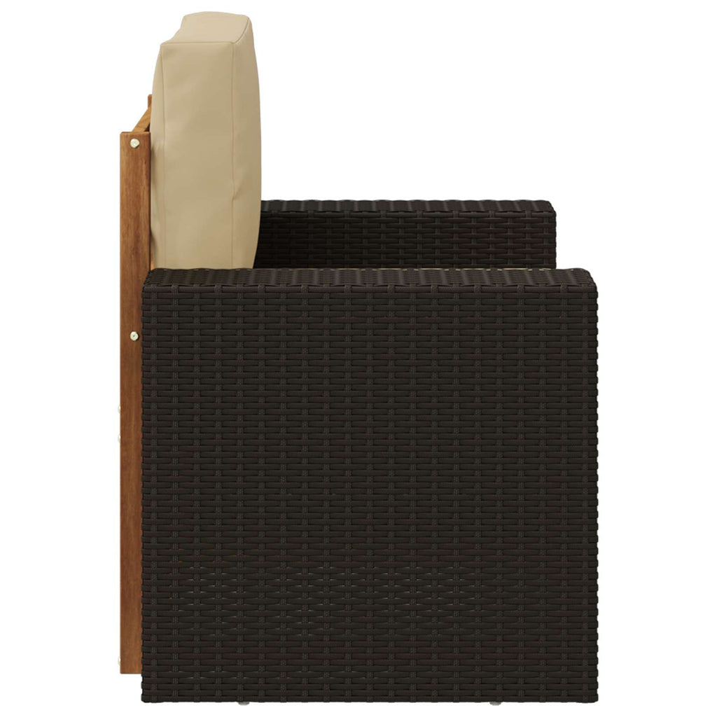 Outdoor Mittelsofa Natur