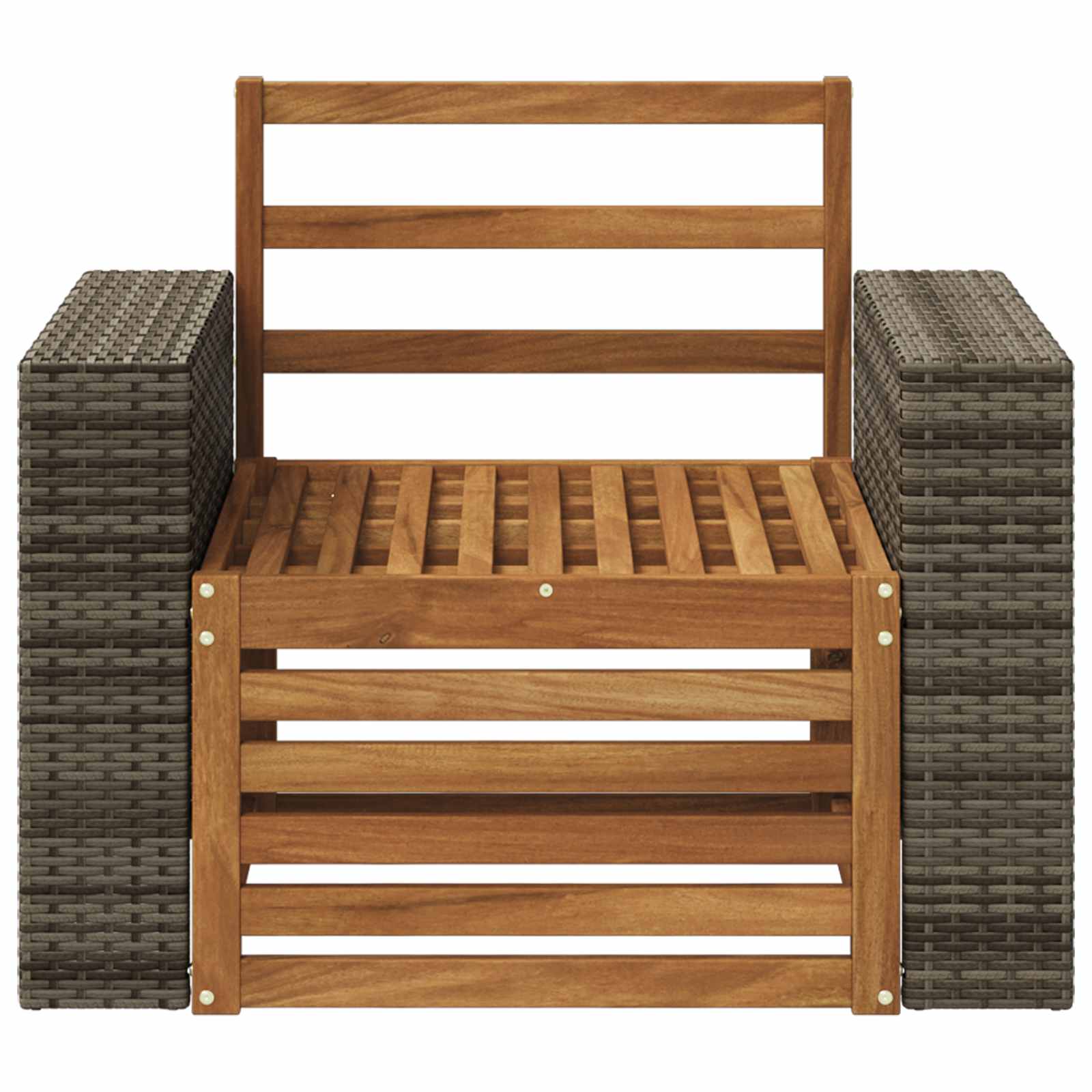 Outdoor Mittelsofa Natur