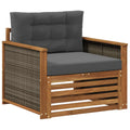Outdoor Mittelsofa Natur