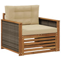 Outdoor Mittelsofa Natur