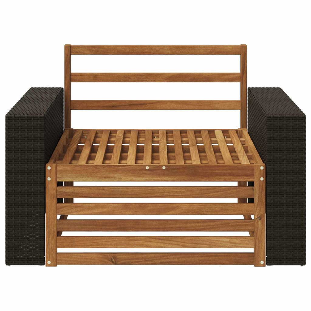 Outdoor Mittelsofa Natur