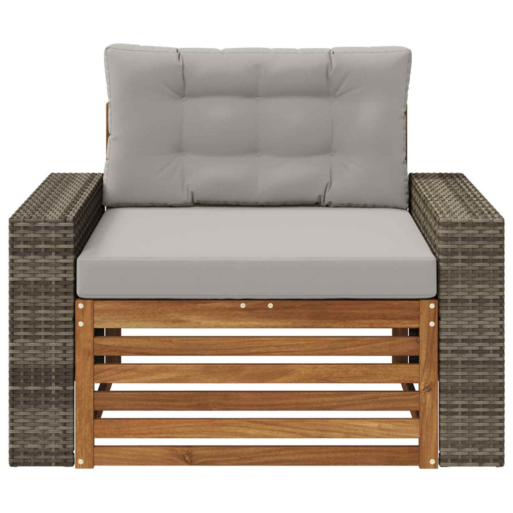 Outdoor Mittelsofa Natur