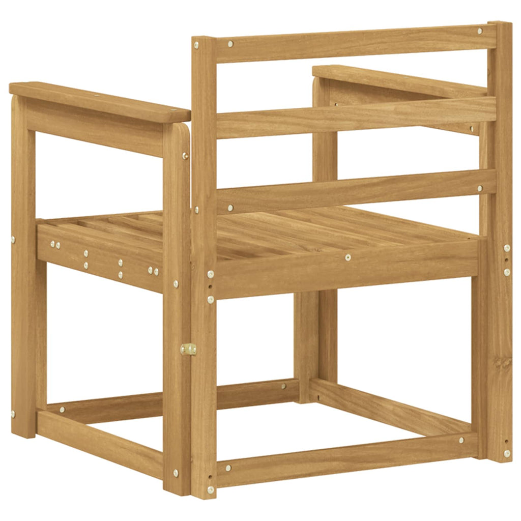 Outdoor-Sofagarnitur Massivholz Akazie Weiß