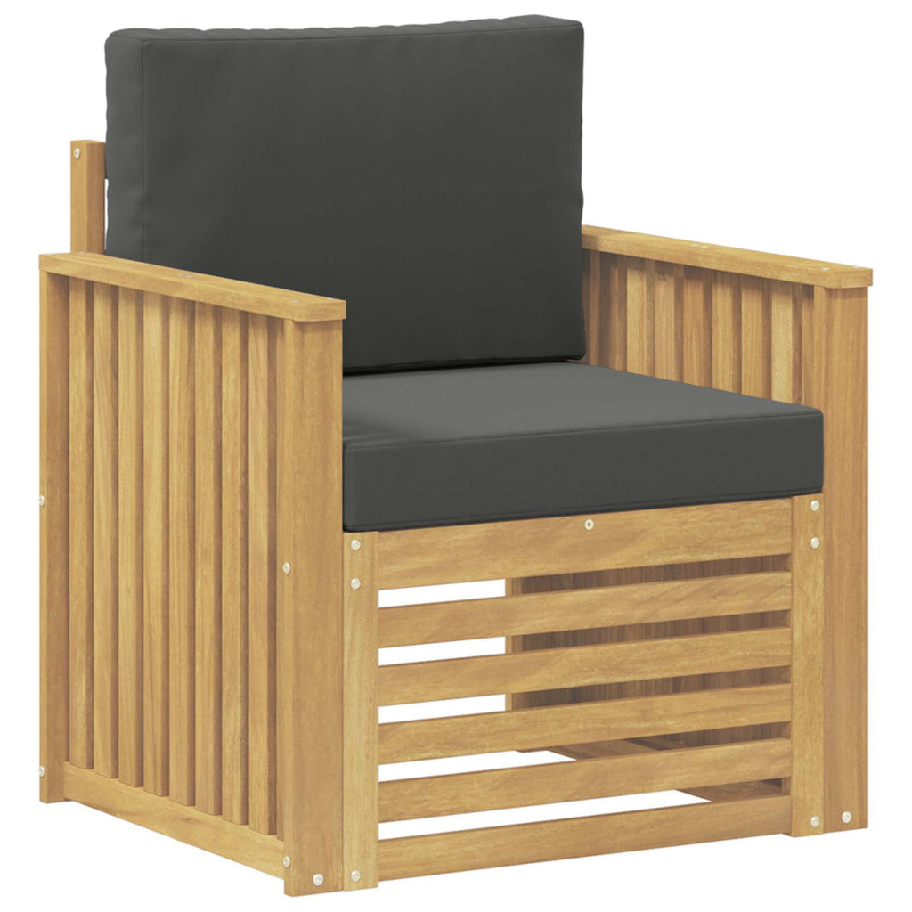 Outdoor-Sofagarnitur Polyester Weiß