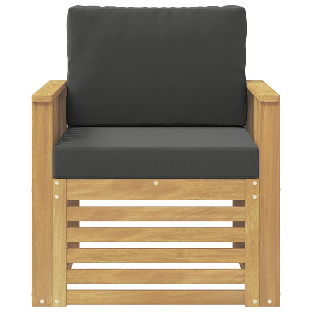 Outdoor-Sofagarnitur Polyester Weiß