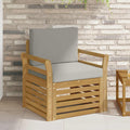 Outdoor-Sofagarnitur Polyester Weiß