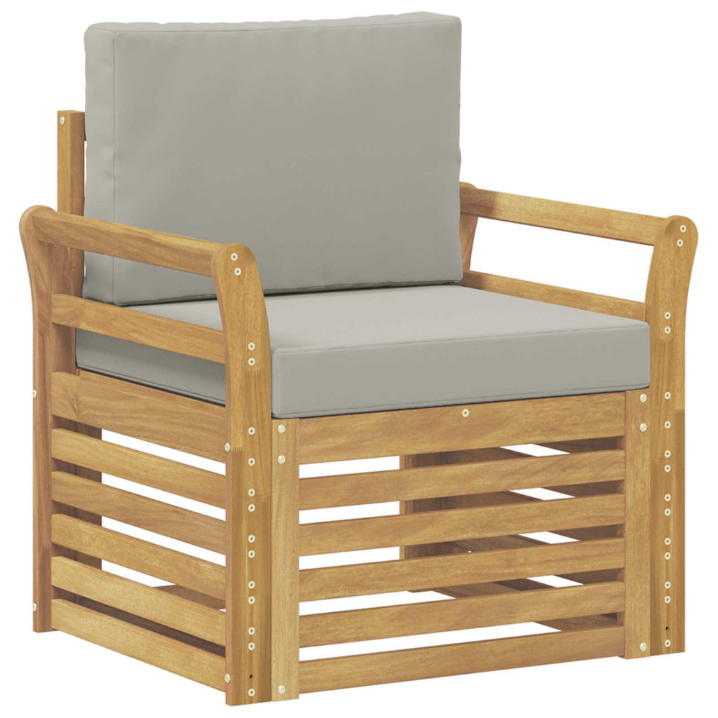 Outdoor-Sofagarnitur Polyester Weiß