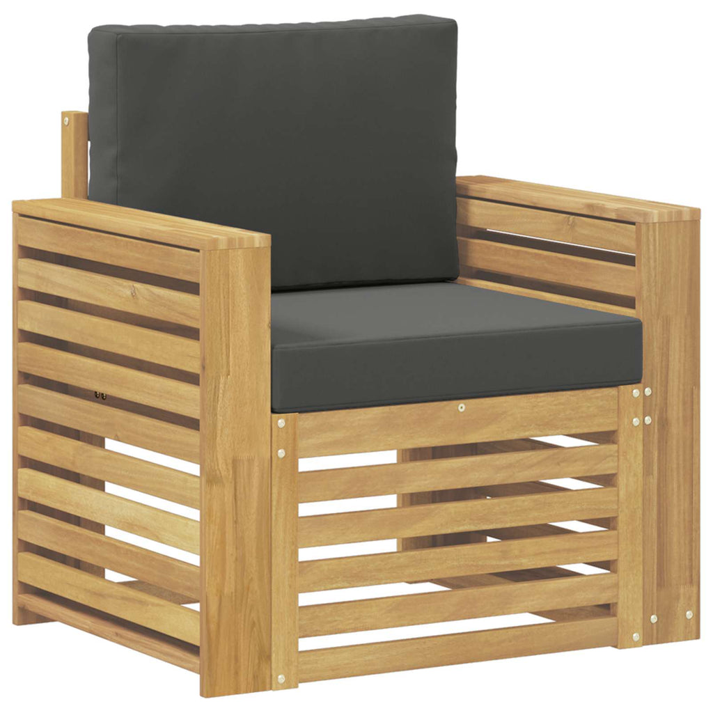 Outdoor-Sofagarnitur Polyester Weiß
