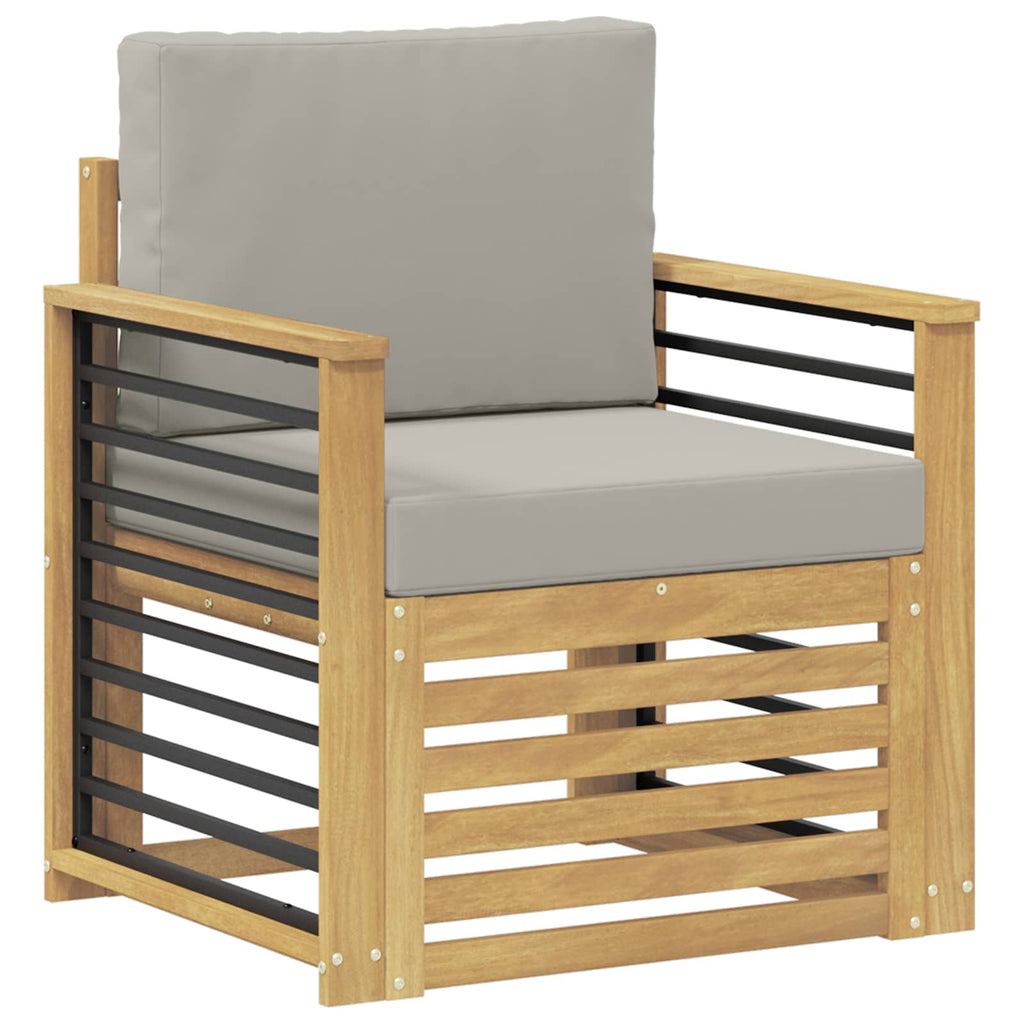 Outdoor-Sofagarnitur Polyester Weiß