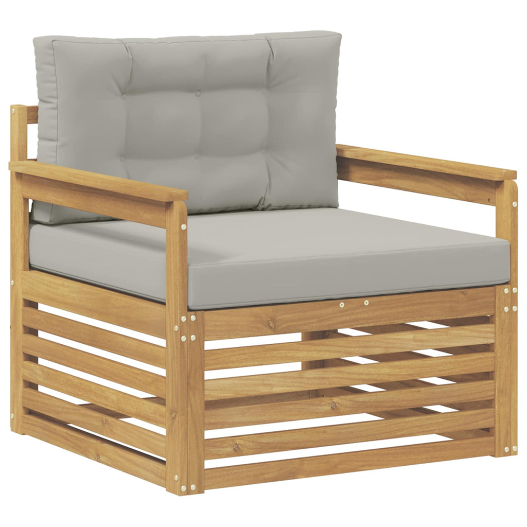 Outdoor-Sofa Polyester Weiß