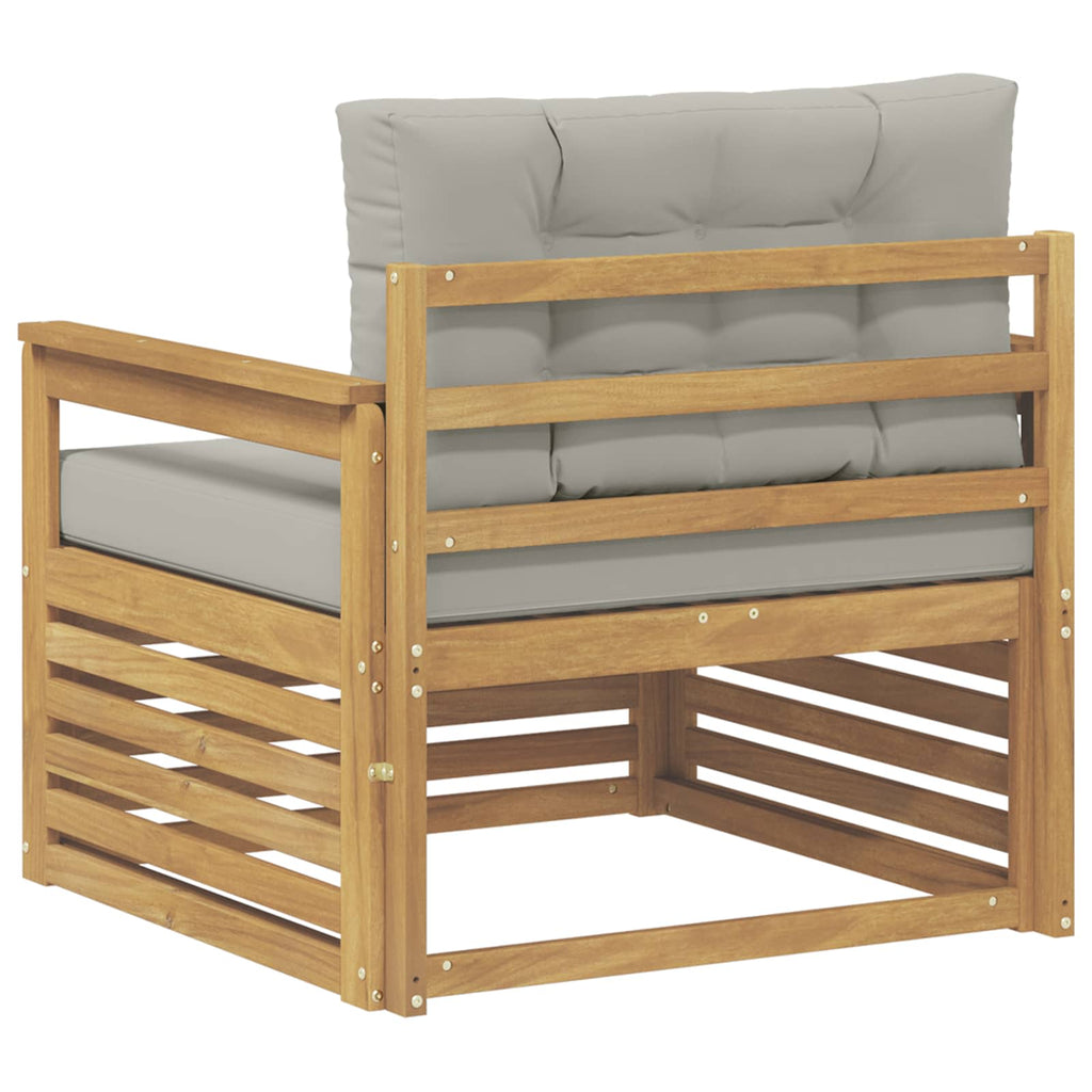 Outdoor-Sofa Polyester Weiß