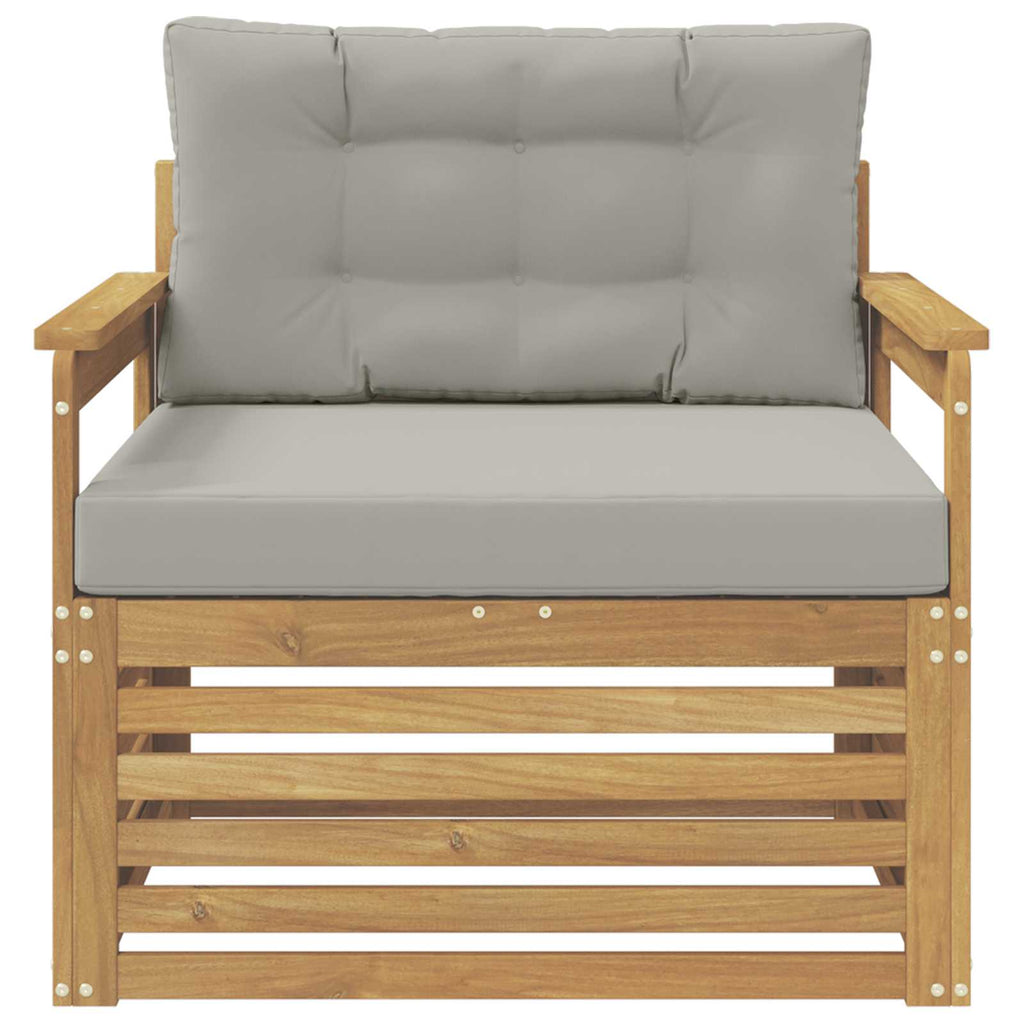 Outdoor-Sofa Polyester Weiß