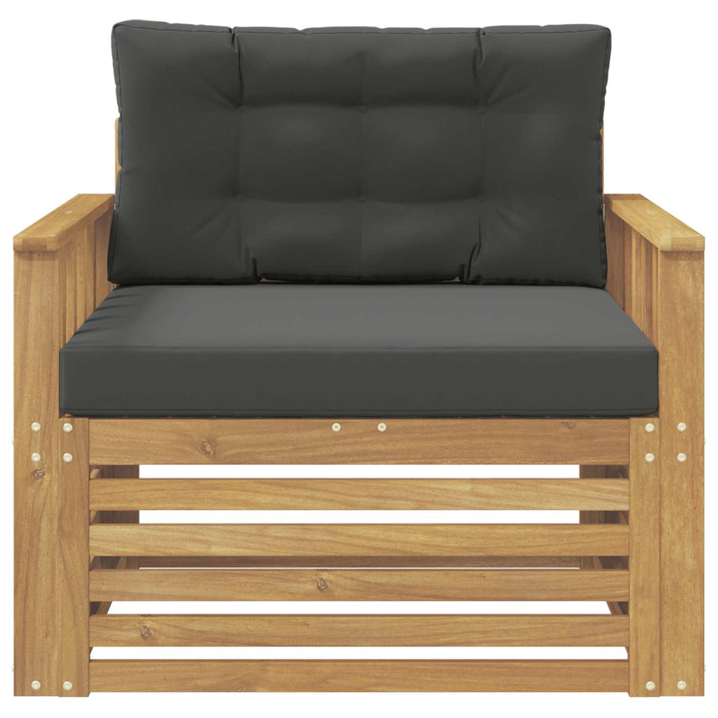Outdoor-Sofa Polyester Weiß