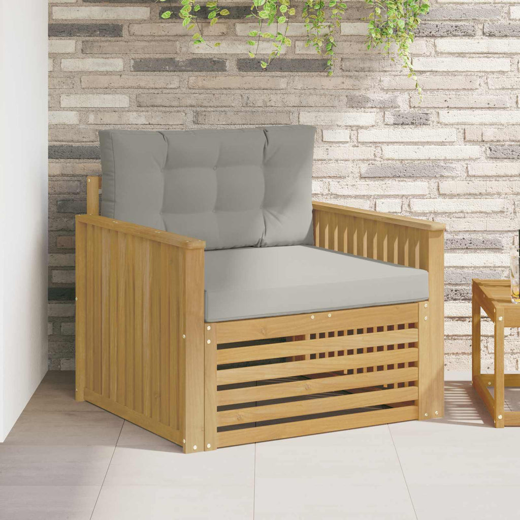 Outdoor-Sofa Polyester Weiß