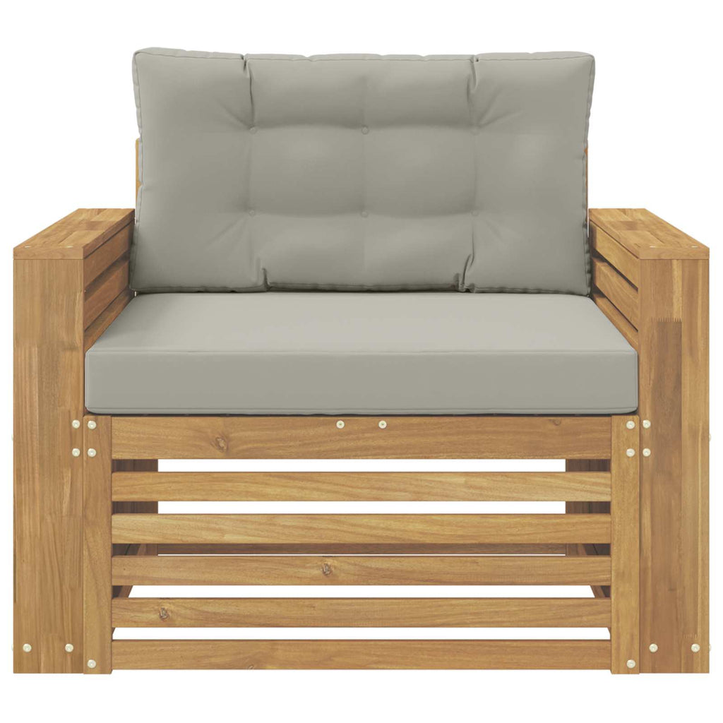 Outdoor-Sofa Polyester Weiß