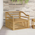 Outdoor-Sofa Weiß