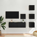 TV-Schrankset 5 pcs 100 x 30 x 30 cm Schwarze Eiche
