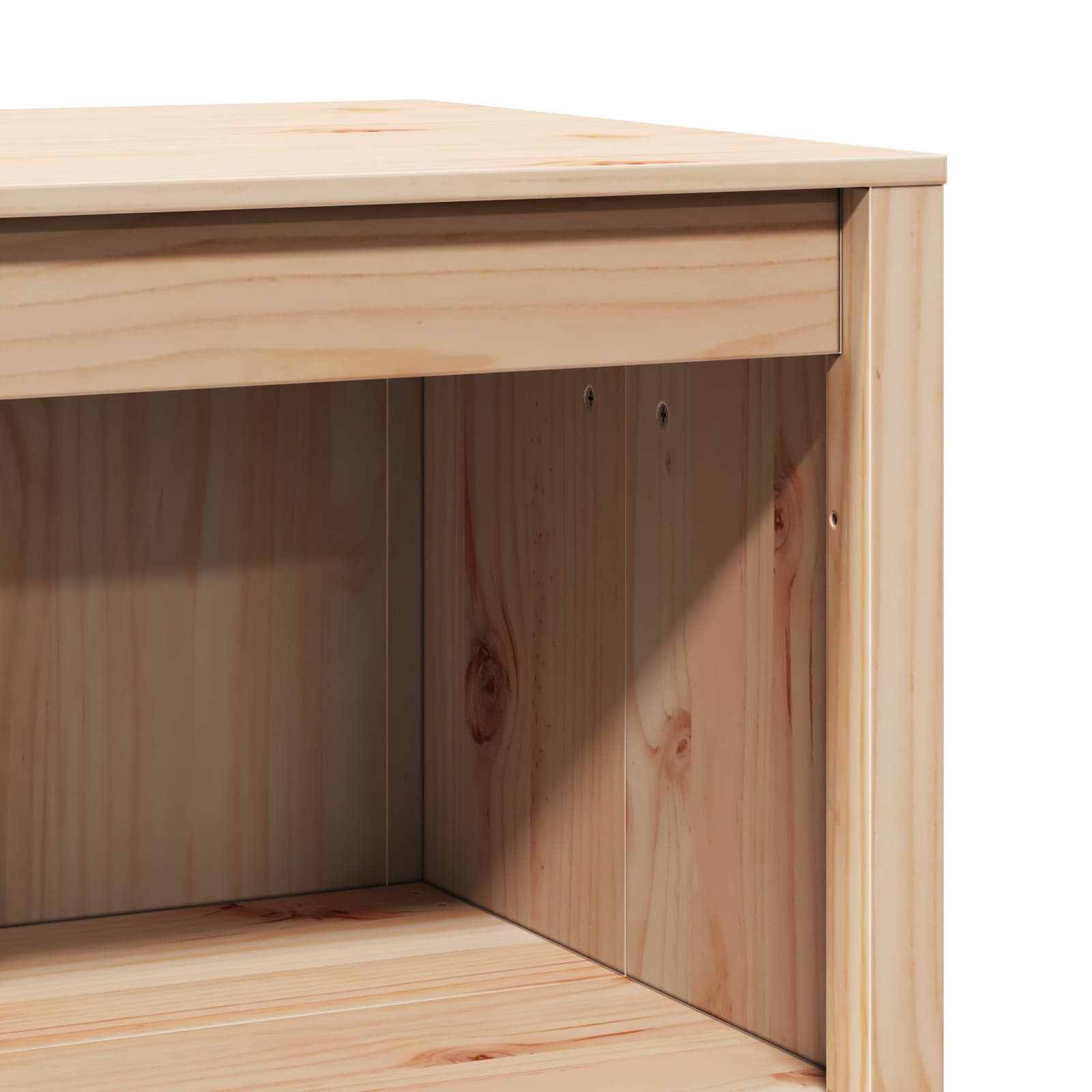 Outdoor-Küchenschrank mit Regal MEPPEL 3 Stück Natur Douglasie