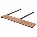 Terrassendiele 108 pcs Braun WPC