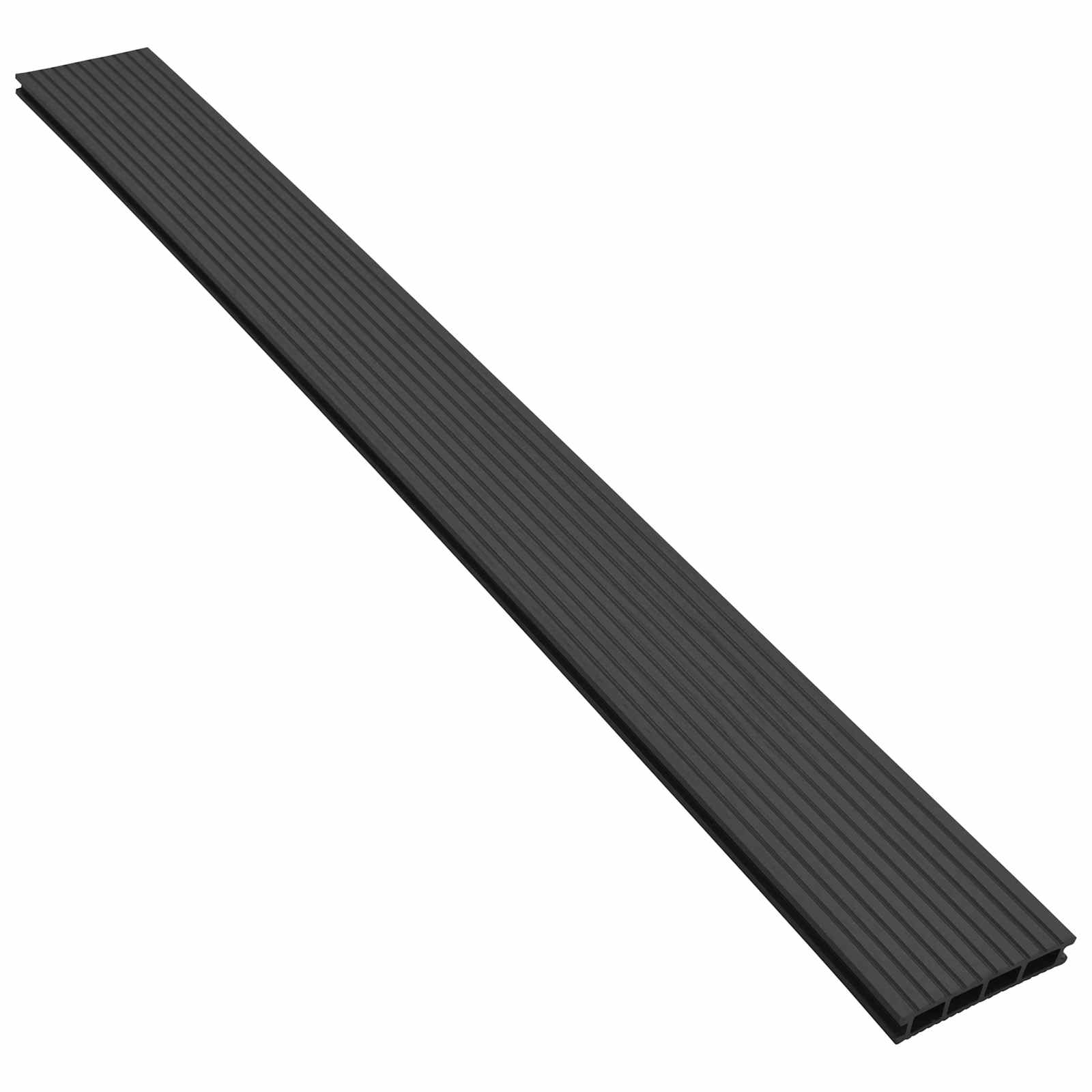 Terrassendiele 32 pcs Schwarz WPC