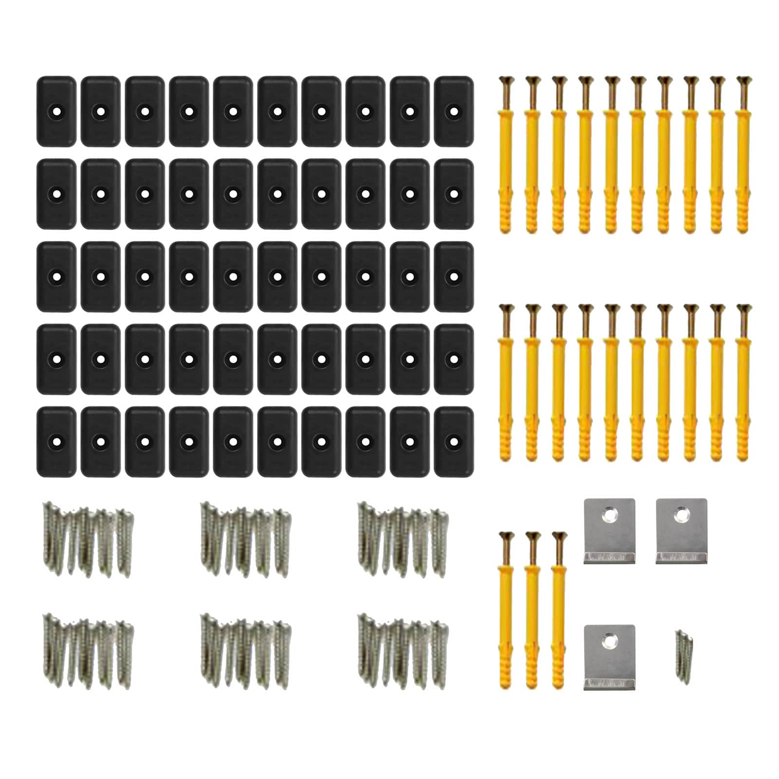 Terrassendiele 24 pcs Schwarz WPC