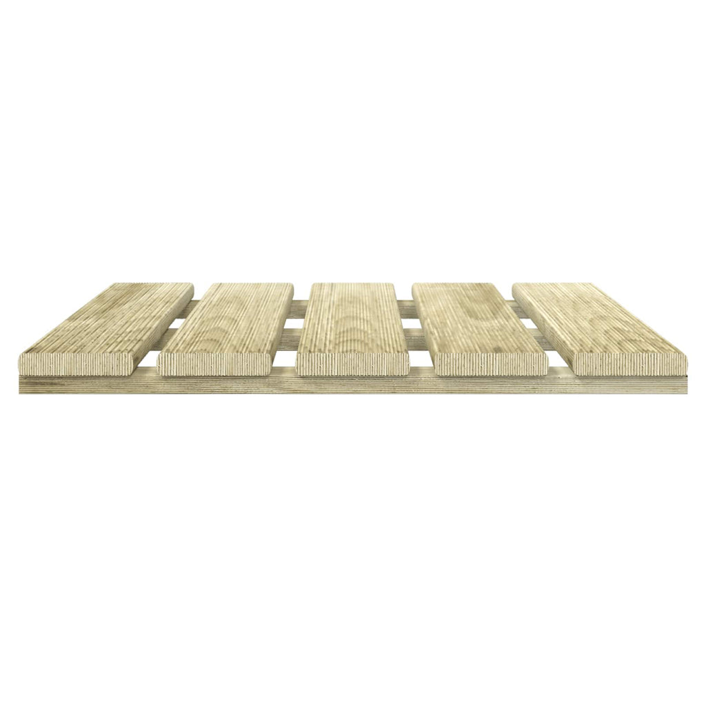 Terrassenfliese 18 pcs Grün 50 x 50 cm