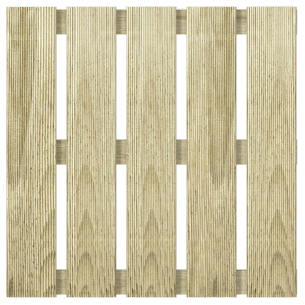 Terrassenfliese 18 pcs Grün 50 x 50 cm